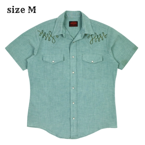Vintage 70s Stir-ups USA Western Shirt Size M