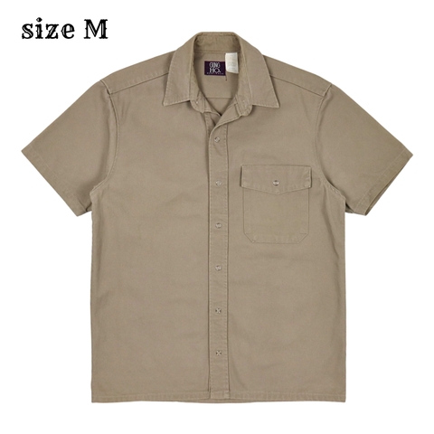 Gung Ho USA Khaki Twill Work Shirt Size M