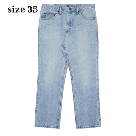 90s Lee Denim Faded Blue Jeans Size 35
