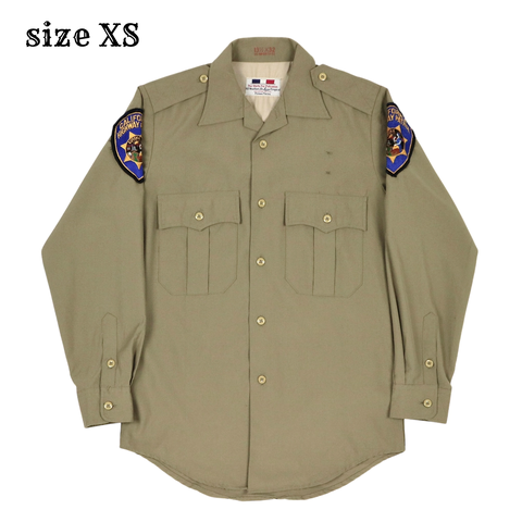 Houston CHP Policeman Uniform Shirt Size XS