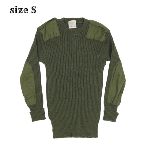 Military Green Cold Weather Sweater Size S