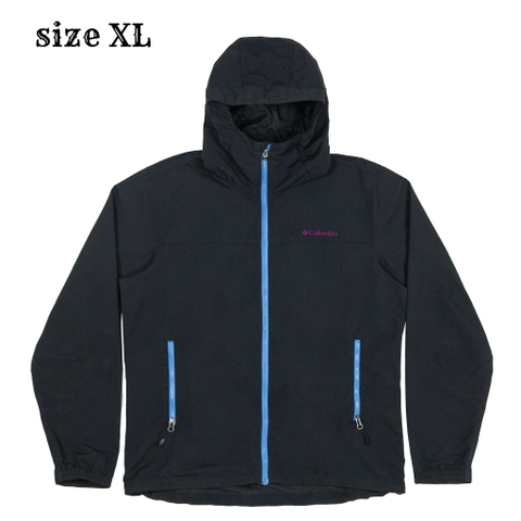 Columbia Outdoor Nylon Hooded Jacket Size XL