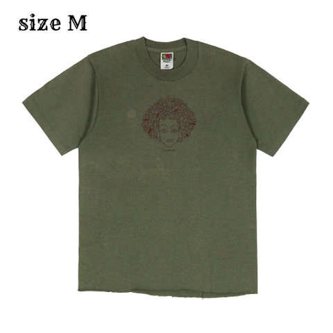 90s FOTL Made in USA Olive T-Shirt Size M