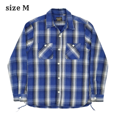 Knackered Heavy Cotton Flannel Shirt Size M
