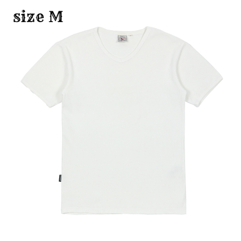 Avirex Standard White Waffle T-Shirt Size M