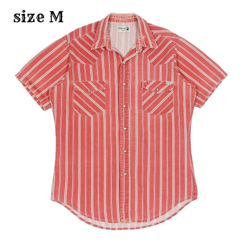 Vintage 70s Sears Roebucks USA Western Shirt Size M