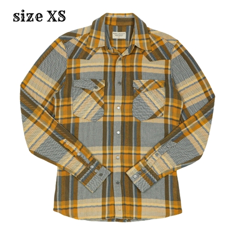Nudie Jeans Flannel Western Shirt Size XS