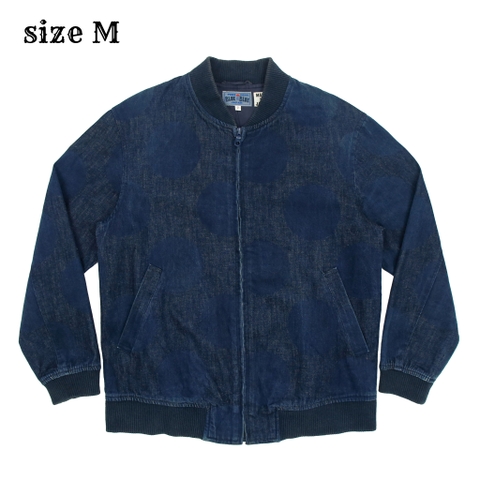 Blue Blue Japan Denim Bomber Jacket Size M