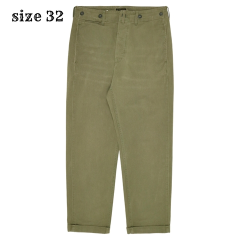 LEVI’S VINTAGE CLOTHING 1920s Model Khaki Trousers Size 32