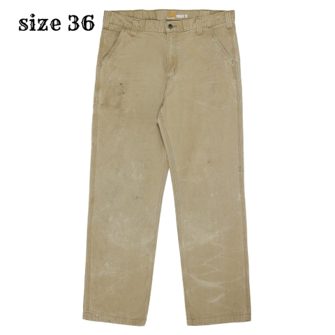 Carhartt Canvas Utility Work Pants Size 36