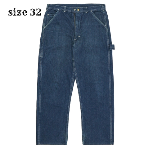 Vintage 70s Carter’s Denim Painter Pants Size 32