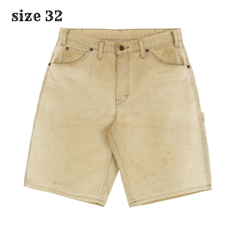 Dickies Faded Canvas Carpenter Shorts Size 32