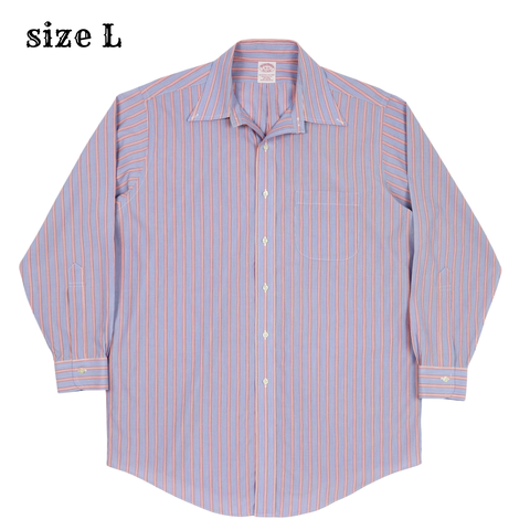 Brooks Brothers Stripe Shirt Button-down Size L