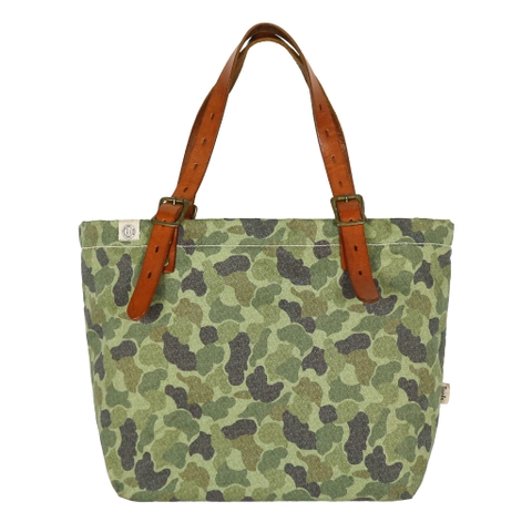 Slow & Co Japan Herringbone Camo Tote Bag
