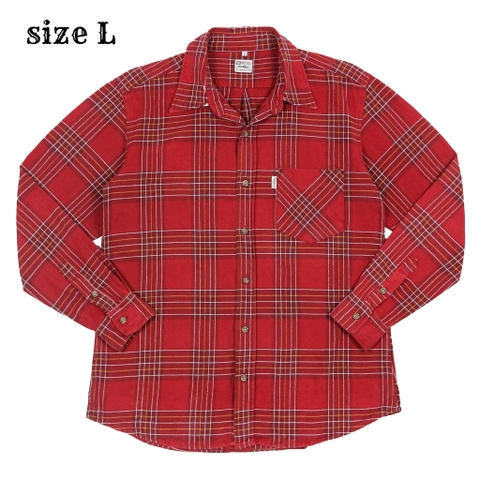 Levi's Heavy Cotton Flannel Shirt Size L