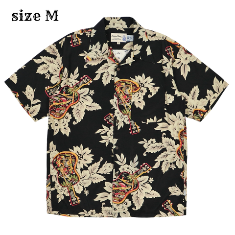 IOLANI Copper King Hawaiian Shirt Size M