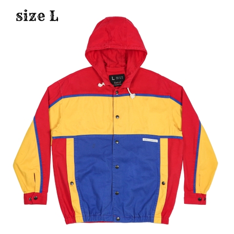 [íxi:z] 90’s Style Hooded Jacket Size L