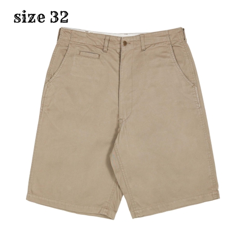 Cab Clothing Type Military Khaki Shorts Size 32