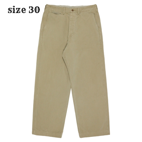 Alpha Industries JPN Made Military Khaki Trousers Size 30