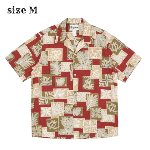 Howie Brand Aloha Style Hawaiian Shirt Size M