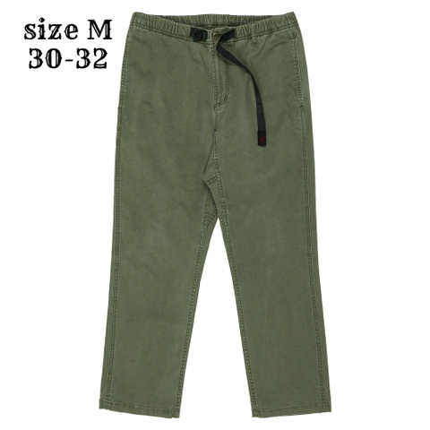 Gramicci Olive Outdoor Slim Pants Size M