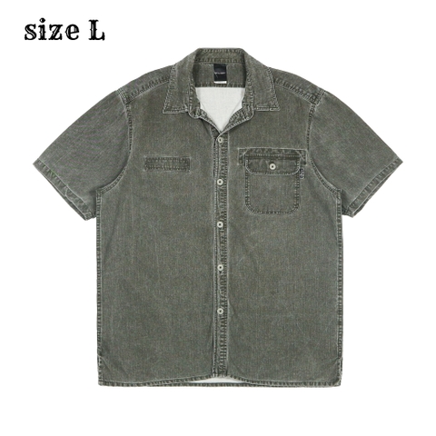 EMP/(Re:)EMPR Chambray Work Shirt Size L