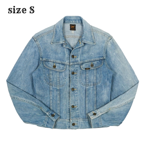 Vintage 80s Lee USA Model 220 Denim Jacket Size S