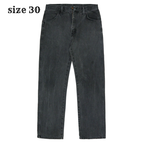 00s Rustler Black Faded Denim Worker Jeans Size 30