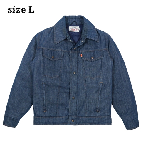 Vintage 70s Levi's Ski Down-lined Denim Jacket Size L
