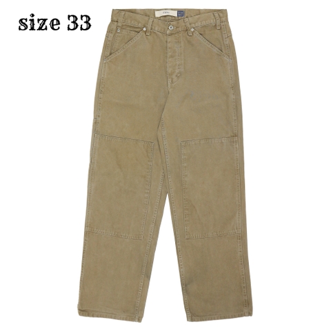 00s GAP Miner Canvas DK Work Pants Size 33