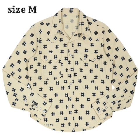 Meiwa Sangyo Co. Western Shirt Size M