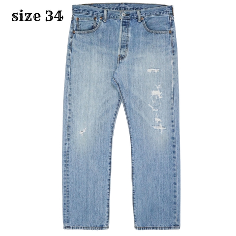 2010s Levi's 501 Denim Jeans Size 34