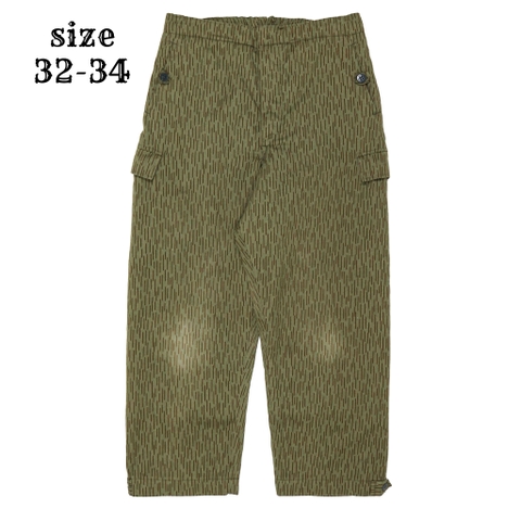 Vtg German Army Raindrop Camo Winter Pants Size 32-34
