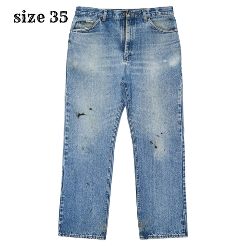 00s Lee Faded Blue Denim Jeans Size 35