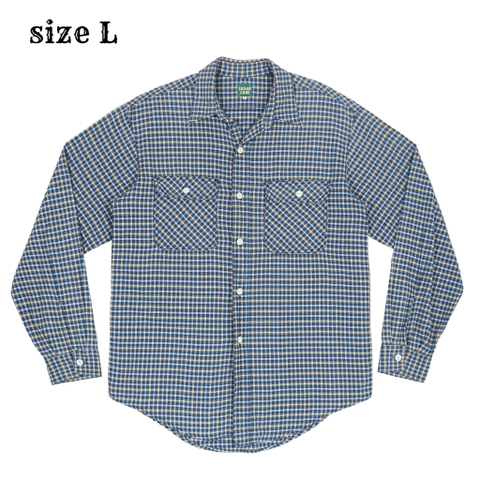 Sugar Cane Made in JP Work Shirt Size L