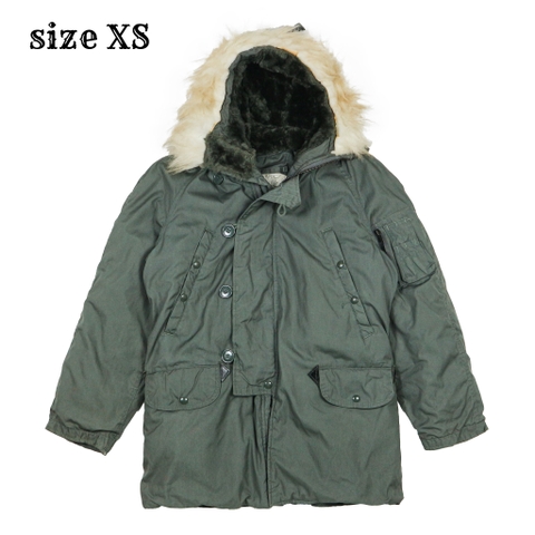 Vtg 80s U.S. Army Type N-3B Cold Weather Parka Size XS
