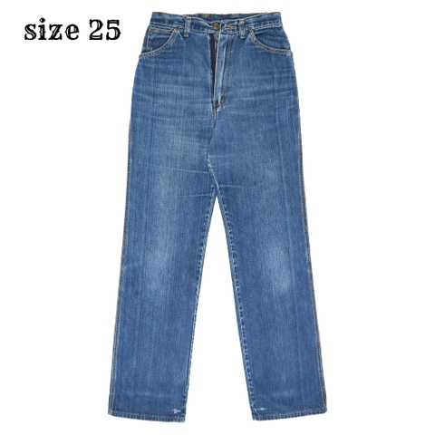 Vtg 80s Wrangler USA Denim Bootcut Jeans Size 25