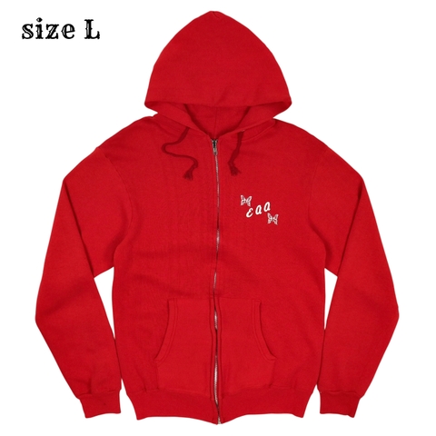 80s Champion USA Hooded Sweatshirt Size L