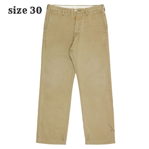 Time After Time Army Khaki Trousers Size 30