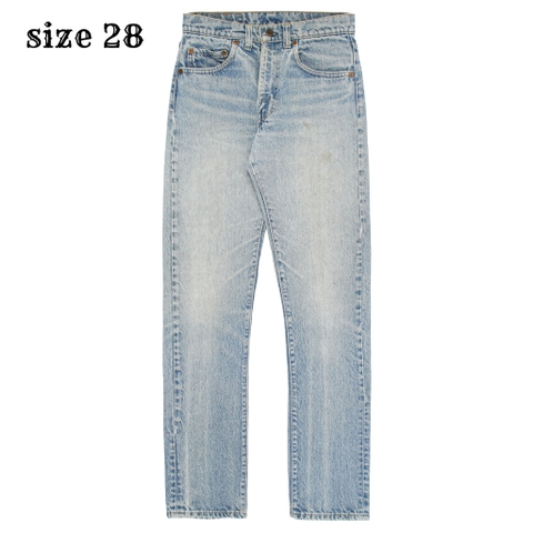80s Levi's 505 Made in USA Denim Jeans Size 28