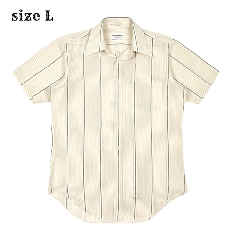Manhattan Shirt Co. Short-sleeve Shirt Size L