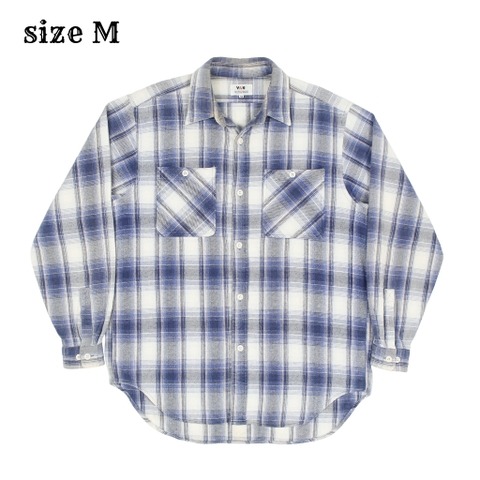 VAN JAC Japan Flannel Work Shirt Size M