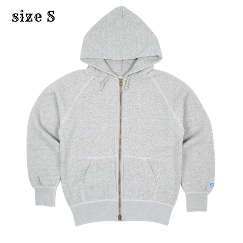 Orcival Japan Made French Terry Zip Hoodie Size S