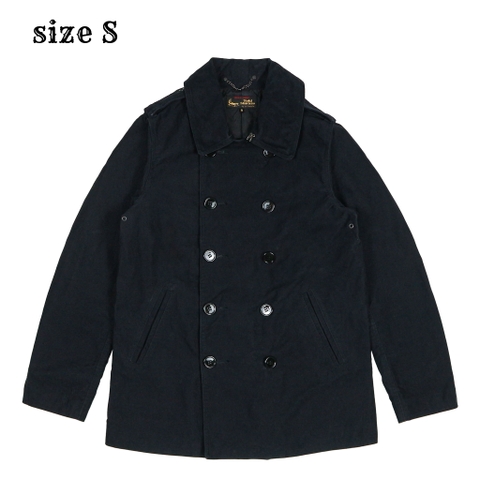 Toki Shirazu A Vontade Black Peacoat Size S