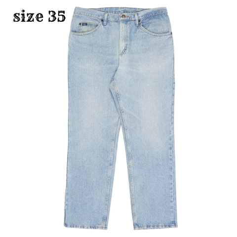 90s Lee Denim Faded Blue Jeans Size 35