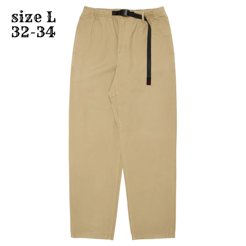 Gramicci Outdoor Khaki Relaxed Fit Pants Size L