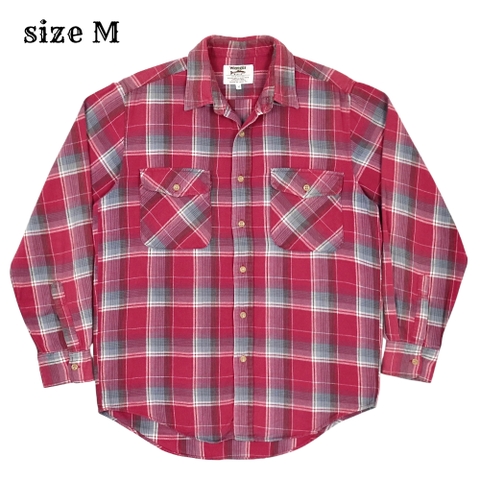 Wrangler Japan Line Flannel Work Shirt Size M