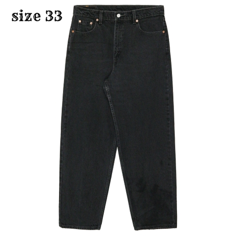 90s Levi's 560 Canada Black Denim Jeans Size 33
