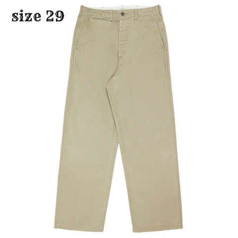 Buzz Rickson’s Type Military Khaki Trousers Size 29