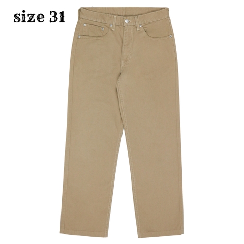 00s Levi's 533 Beige Denim Jeans Size 31